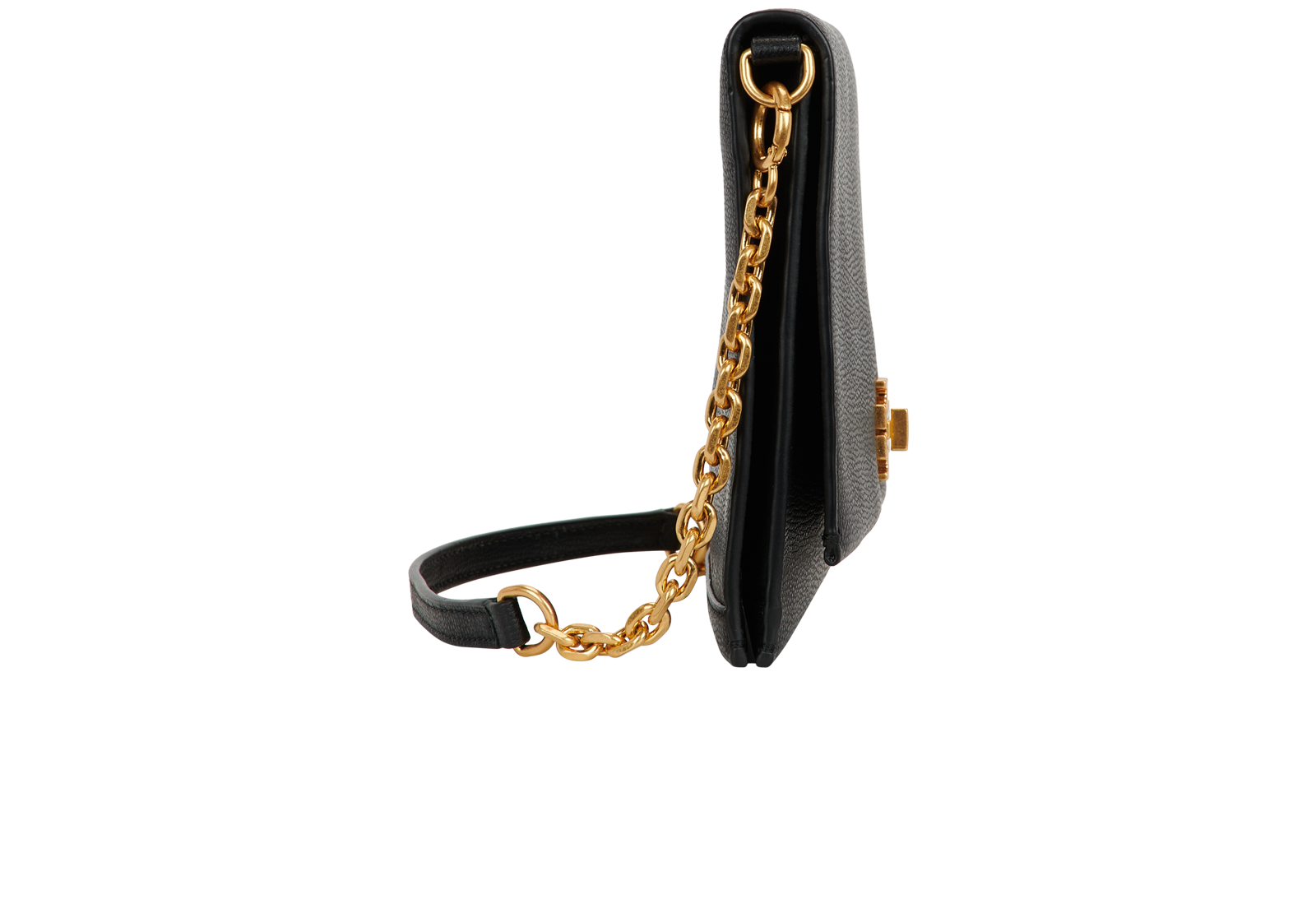 Kira, &pound;120, Handbags, Black, Leather, Side view